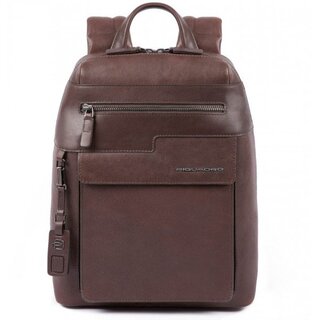 Piquadro VOSTOK 9 л городской рюкзак для ноутбука из натуральной кожи коричневый