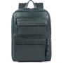 Piquadro VOSTOK 16 л міський рюкзак для ноутбука з натуральної шкіри зелений