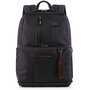 Piquadro Brief Bagmotic 16 л городской текстильный рюкзак для ноутбука синий