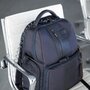 Piquadro Brief Bagmotic 23 л городской текстильный рюкзак для ноутбука синий