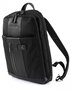 Piquadro Brief Bagmotic 9 л міський текстильний рюкзак для ноутбука чорний