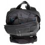 Piquadro Brief Bagmotic 16 л міський текстильний рюкзак для ноутбука чорний