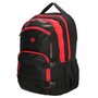 Enrico Benetti Natal 35 л городской рюкзак для ноутбука из полиэстера черный с красным