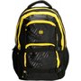 Enrico Benetti Natal 35 л міський рюкзак для ноутбука з поліестеру чорний з жовтим