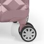 Gabol Oporto 94 л валіза з ABS пластику на 4 колесах рожева