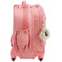 Kipling MANARY 26,5 л детский чемодан из полиамида на 4 колесах розовый/золото