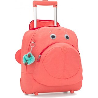 Kipling WHEELY 16,5 л детский чемодан из полиамида на 2 колесах розовый