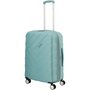 Travelite KALISTO 70/80 л валіза з полікарбонату на 4 колесах блакитна