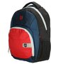 Enrico Benetti Montserrat 30 л міський рюкзак для ноутбука з поліестеру синій з червоним