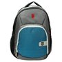Enrico Benetti Montserrat 30 л міський рюкзак для ноутбука з поліестеру сірий з блакитним