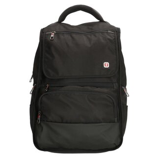 Enrico Benetti UPTOWN 28 л міський рюкзак для ноутбука з поліестеру чорний