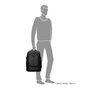 Enrico Benetti Barbados 40 л городской рюкзак для ноутбука из полиэстера черный