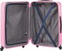 JUMP Tanoma 62 л чемодан из полипропилена на 4 колесах розовый