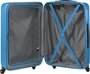 JUMP Tanoma 95 л чемодан из полипропилена на 4 колесах голубой