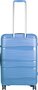 Jump Tenali 68 л чемодан из полипропилена голубой