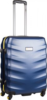 National Geographic Arete 65 л чемодан из пластика на 4 колесах синий