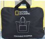National Geographic Foldable 18 л сумка-шопер з поліестеру чорна