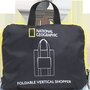 National Geographic Foldable 11 л сумка-шопер з поліестеру чорна