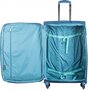CARLTON Newbury 95 л чемодан тканевый бирюзовый с расширительной молнией