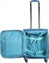 CARLTON Newbury 37 л чемодан тканевый бирюзовый с расширительной молнией