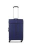 Средний облегченный чемодан на 4-х колесах 74/87 л Roncato Ironik, Темно-Синий