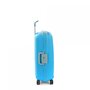 Roncato Light чемодан на 80 л из полипропилена голубого цвета