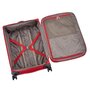 Большой тканевый чемодан Roncato Sidetrack на 4 колесах, 103/113 литров Красный