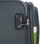 Большой легкий чемодан Roncato City Break на 4-х колесах Антрацит