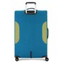 Большой легкий чемодан Roncato City Break на 4-х колесах Голубой