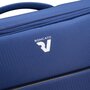 Roncato Lite Plus 42 л полегшена валіза для ручної поклажі з нейлону синя