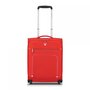 Roncato Lite Plus 25 л облегченный чемодан для ручной клади на 2-х колесах тканевый красный
