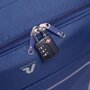 Roncato Lite Plus 25 л полегшена валіза для ручної поклажі на 2-х колесах тканинна синя