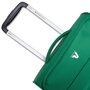 Roncato Lite Plus 25 л облегченный чемодан для ручной клади на 2-х колесах тканевый зеленый