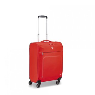 Roncato Lite Plus 42 л облегченный чемодан для ручной клади на 4-х колесах из нейлона красный