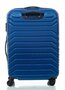 Roncato Fusion 70 л средний чемодан на 4-х колесах из поликарбоната синий