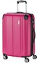 Комплект валіз Travelite City із пластику на 4-х колесах Рожевий