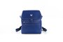Жіночий діловий рюкзак з натуральної шкіри Roncato Brave Синій
