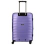 Средний чемодан Titan Highlight на 50/70 л весом 3,2 кг из полипропилена Фиолетовый