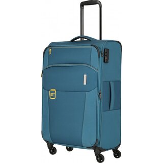 Большой чемодан Travelite GO вес 3,1 кг на 90/97 л Синий