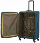 Большой чемодан Travelite GO вес 3,1 кг на 90/97 л Синий