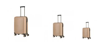Комплект чемоданов Titan TRANSPORT из полипропилена Бежевый