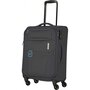 Комплект чемоданов из ткани Travelite GO на 4-х колесах Антрацит