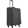 Комплект валіз з тканини Travelite GO на 4-х колесах Антрацит