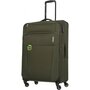 Комплект валіз з тканини Travelite GO на 4-х колесах Зелений