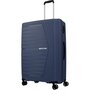 Travelite NUBIS 92 л большой чемодан из полипропилена на 4 колесах синий