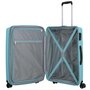Travelite NUBIS 92 л большой чемодан из полипропилена на 4 колесах голубой