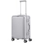 Елітна валіза з алюмінію Travelite NEXT на 39 л Сріблястий