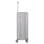 Середня валіза з алюмінію Travelite NEXT на 69 л Сріблястий
