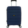 Малый чемодан CAT Armor из полипропилена, вес 2,6 кг Темно-синий