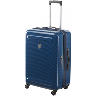 Середня валіза на 4-х колесах 65/75 л Victorinox Travel Etherius, Синій